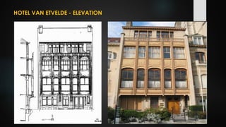 HOTEL VAN ETVELDE - ELEVATION
 