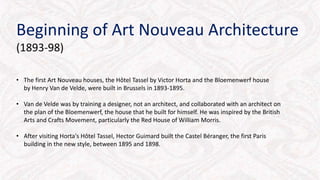 Art Nouveau Architectural. | PPTX
