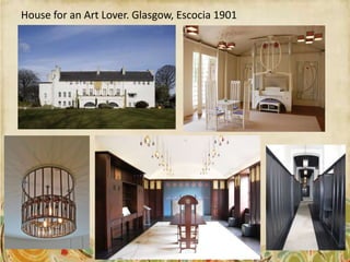House for an Art Lover. Glasgow, Escocia 1901
 