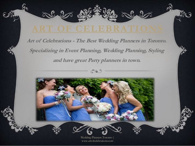 Wedding Planners Toronto Toronto Wedding Planners