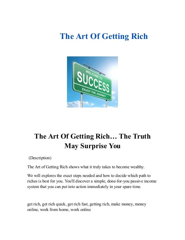 Art Of Getting Rich - 