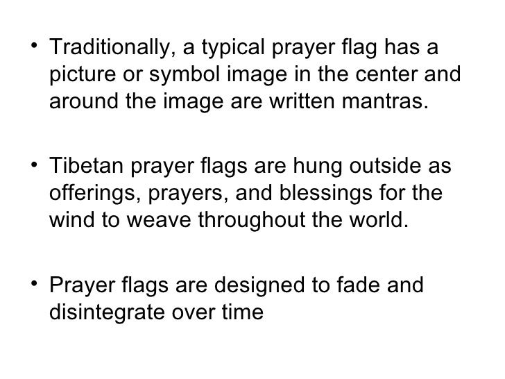 Art of prayer flags