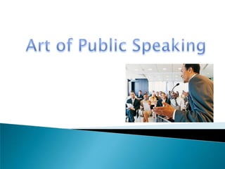 Art of Public Speaking 