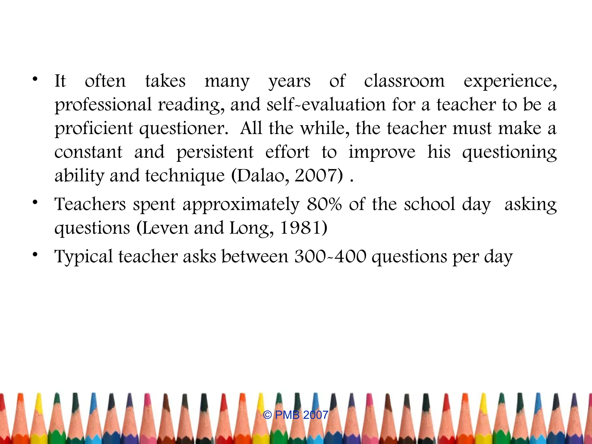 Art of Questioning | PPT