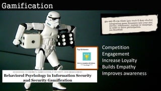 Creatures of habit
Social engineering and phishing
works, as we are programmed to
have “rituals”, and the majority of
things we do day to day are
habitual.
Rituals = Patterns of behaviour
Same websites Favourite food
FriendshipsSocial networks
Waterholes exploit your social
patterns, behaviour and rituals.
 