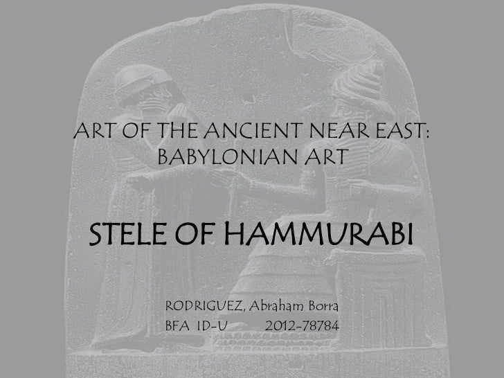 the art of the ancient near the art of the ancient near