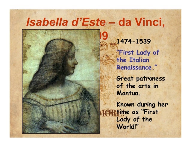 Art of the italian renaissance i