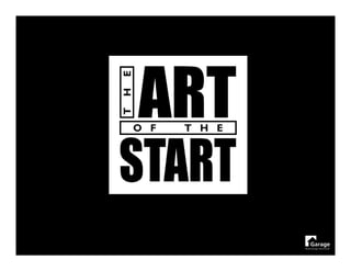 Art Of The Start