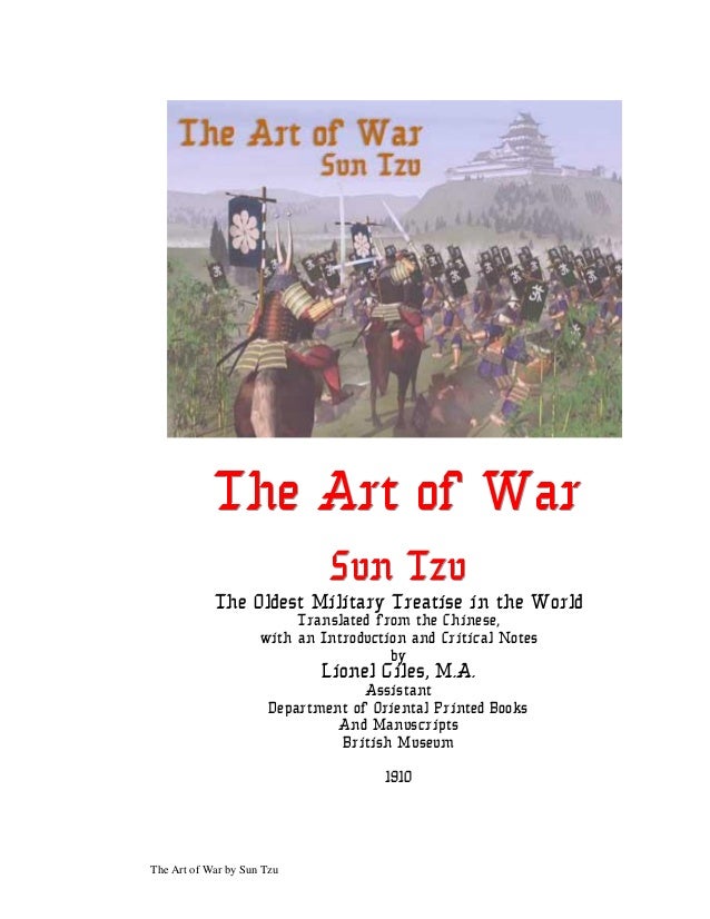 The art of war sun tzu bahasa indonesia pdf The art of war sun tzu bahasa indonesia pdf