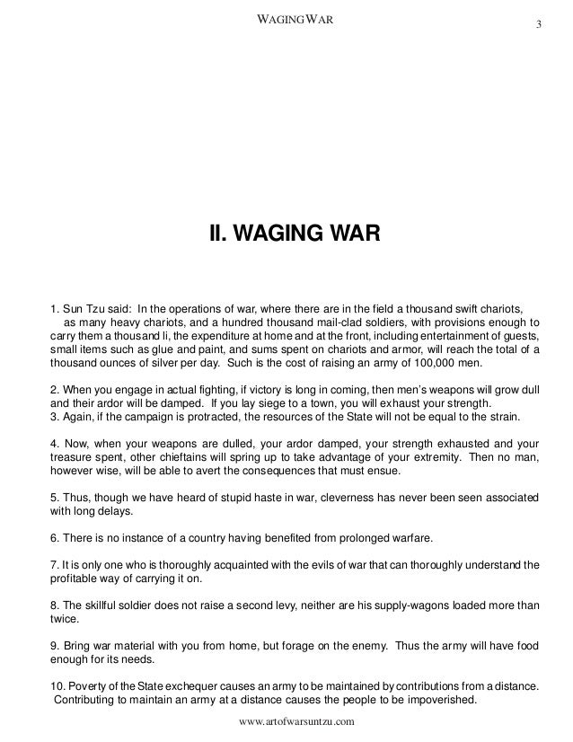 Art of war pdf