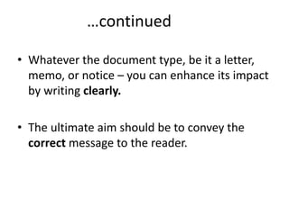 Art of writing | PPTX