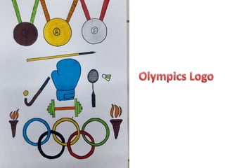 Art olympics FRAWING 9 GEMS ACTIVITY MADE BY NITYANT