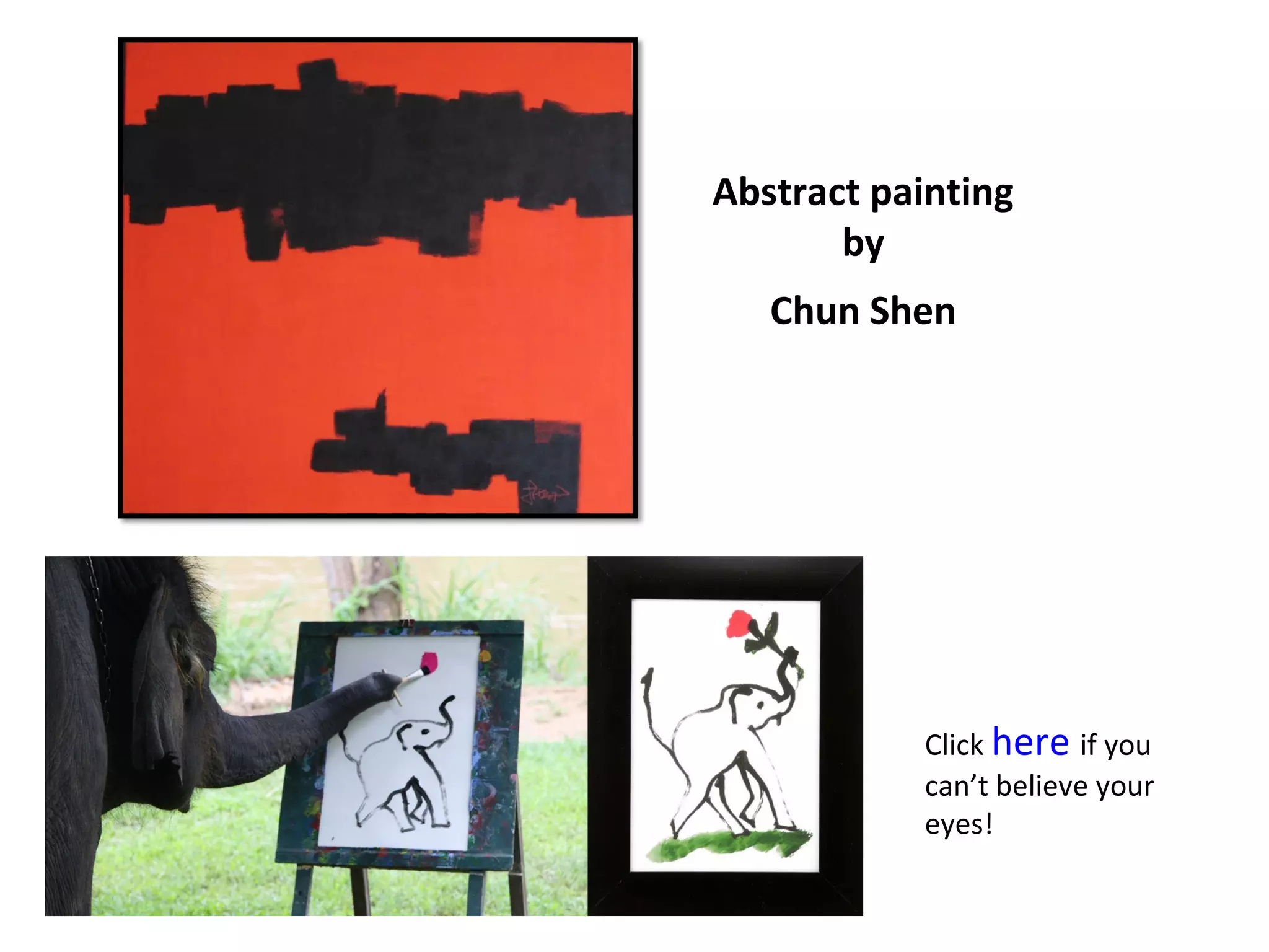 Abstract painting
by
Chun Shen

Click here if you
can’t believe your
eyes!

 