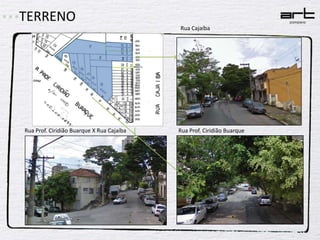 TERRENORua CajaíbaRua Prof. Ciridião BuarqueRua Prof. Ciridião Buarque X Rua Cajaíba