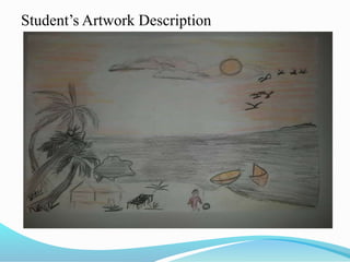 Student’s Artwork Description
 