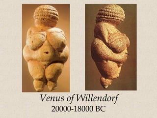Venus of Willendorf 20000-18000 BC 