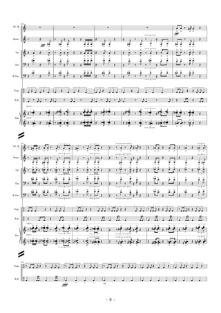 &
&
&
?
?
÷
÷
&
&
Timp.
B.dr.
Pno.
Tbn.
B.Tbn.
Tpt.
Baskl.
Kl. (B
)
(√)
(√)
128
∑
Ó Œ. j
œ#
ﬂÏ
Œ œ
ﬂ
Œ.
J
œ
˘
Œ
œ#˘
Œ. J
œn˘
Œ
œ#˘
Œ. J
œ˘
3
œ Œ œ
3
œ Œ œ
œ ‰. r
œ œ ‰. r
œ
Œ œœœb ˘
Œ.
J
œœœ# ˘
Œ œœœ#
ﬂ
Œ.
j
œœœbn
ﬂ
∑
‰ j
œ#
ﬂ
≈
.
j
œ
ﬂ
Œ ≈
œ
ﬂ
œ
ﬂ
œ
ﬂ
‰
J
œ
˘
≈ .
J
œ
˘
Œ ≈ œ
ﬂ
œ
ﬂ
œ
ﬂ
‰ J
œ˘
≈
.
J
œ˘
Œ ≈
œ˘ œ˘ œ˘
‰ J
œ#˘
≈
.
J
œ˘
Œ ≈
œ˘ œ˘ œ˘
3
œ Œ œ
3
œ Œ œ
œ ‰. r
œ œ ‰. r
œ
‰ J
œœœ##
˘
≈
...J
œœœ
˘
Œ ≈
œœœ
˘ œœœ
˘ œœœ
˘
‰
J
œœœ#
˘
≈ ...J
œœœ
˘
Œ ≈ œœœb
˘ œœœ
˘ œœœ
˘
∑
Œ. j
œ#
ﬂ
œ
ﬂ
Œ
Œ. j
œ
ﬂ
œ
ﬂ
Œ
Œ. J
œ˘ œ˘
Œ
Œ. J
œ#˘ œ˘
Œ
3
œ œ Œ
3
œ œ œ
œ ‰. r
œ œ ‰. r
œ
Œ. J
œœœ#
˘ œœœ#b
˘
Œ
Œ.
J
œœœb
˘ œœœ
˘
Œ
∑
≈
.
j
œ#
ﬂ
‰ j
œ
ﬂ
3
‰
œ
ﬂ
≈
œ
ﬂ
œ
ﬂ
≈ .
J
œ
˘
‰
J
œ
˘ 3
‰ œ
ﬂ
≈ œ
ﬂ
œ
ﬂ
≈
.
J
œ˘
‰ J
œ˘
3
‰
œ#˘
≈
œ˘ œ˘
≈
.
J
œ#˘
‰ J
œ˘
3
‰
œ˘
≈
œ˘ œ˘
3
œ Œ œ
3
œ œ œ
œ ‰. r
œ œ ‰. r
œ
≈
...J
œœœ##
˘
‰ J
œœœ
˘ 3
‰ œœœb ˘
≈
œœœ#
˘ œœœ
˘
≈ ...J
œœœ#
˘
‰
J
œœœ
˘
3
‰ œœœn
ﬂ
≈ œœœ#
˘ œœœ#b
˘
œ
ﬂ
Ï
œ
ﬂ
‰. r
œ#
ﬂ
œ
ﬂ
Œ
œ#
ﬂ
œ
ﬂ
‰. r
œ
ﬂ
œ
ﬂ
Œ
œ˘ œ˘
‰.
R
œ˘ œ˘
Œ
œ˘ œ˘
‰. R
œ˘ œ˘
Œ
œ#˘ œ˘
‰. R
œ˘ œ˘
Œ
3
œ œ œ Œ
3
Œ j
œ
j
œ œ
Œ œ .œ Œ œ .œ
œœœ# ˘ œœœ
˘
‰.
R
œœœ
˘ œœœ
˘
Œ
œœ#
ﬂ
œœ
ﬂ
‰.
R
œb
˘
œ
˘
Œ
&
&
&
?
?
÷
÷
&
&
Timp.
B.dr.
Pno.
Tbn.
B.Tbn.
Tpt.
Baskl.
Kl. (B
)
(√)
(√)
133
‰ œ#
ﬂ
œ
ﬂ
≈ œ
ﬂ
œ
ﬂ
‰. r
œ
ﬂ
3
‰ œ
ﬂ
œ
ﬂ
‰
œ
ﬂ
œ
ﬂ
≈
œ#
ﬂ
œ
ﬂ
‰. r
œ
ﬂ
3
‰
œ
ﬂ
œ
ﬂ
‰ œ˘ œ˘
≈ œ#˘ œ˘
‰.
R
œn˘
3
‰ œ˘ œ#˘
‰
œ#˘ œ˘
≈
œn˘ œ˘
‰. R
œ#˘
3
‰
œ˘ œ˘
‰
œ#˘ œ˘
≈
œn˘ œ˘
‰. R
œ#˘
3
‰
œ˘ œ˘
3
œ œ œ Œ
3
Œ j
œ
j
œ œ
Œ œ .œ Œ œ .œ
‰
œœœ#
˘ œœœ
˘
≈
œœœ# ˘ œœœ
˘
‰. R
œœœ
˘
3
‰
œœœ
˘ œœœ
˘
‰ œœœ# ˘ œœœ
˘
≈ œœœbn ˘ œœœ
˘
‰.
R
œœœb
˘
3
‰ œœœn ˘ œœœ#b
˘
œ#
ﬂ
‰ j
œ
ﬂ
3
‰ œ
ﬂ
œ
ﬂ
Œ
œ
ﬂ
‰ j
œ
ﬂ
3
‰
œ
ﬂ
œ
ﬂ
Œ
œ˘
‰
J
œ˘
3
‰ œ˘ œ˘
Œ
œb˘
‰ J
œ˘
3
‰
œ˘ œ˘
Œ
œb˘
‰ J
œ˘
3
‰
œ˘ œ˘
Œ
3
œ œ œ Œ
3
Œ j
œ
j
œ œ
Œ œ .œ Œ œ .œ
œœœ#
˘
‰ J
œœœ
˘
3
‰ œœœb ˘ œœœ
˘
Œ
œœœ#b
˘
‰
J
œœœ
˘ 3
‰ œœœ#n
ﬂ
œœœ
ﬂ
Œ
Œ
3
‰ œ
ﬂ
3
‰ r
œ
ﬂ
≈ r
œb
ﬂ
Œ
Œ
3
‰
œ#
ﬂ
3
‰ r
œ
ﬂ
≈ r
œ
ﬂ
Œ
Œ
3
‰ œb˘
3
‰ R
œ˘
≈ R
œ˘
Œ
Œ
3
‰
œ˘
3
‰ R
œ˘
≈ R
œ˘
Œ
Œ
3
‰
œ˘
3
‰ R
œ˘
≈ R
œ˘
Œ
3
‰ œ œ
j
œ Œ
3
Œ j
œ
j
œ œ
œ œ ..œ œ œ ..œ
Œ
3
‰ œœœ#
˘
3
‰
R
œœœ#n
˘
≈
R
œœœ
˘
Œ
Œ
3
‰ œœœb#
ﬂ
3
‰
r
œœœn#
ﬂ
≈
r
œœœ
ﬂ
Œ
Œ œb
ﬂ
.œ
ﬂ
Œ .œ
ﬂ
œ
ﬂ
Œ
œ
ﬂ
.œ
ﬂ
Œ
.œ
ﬂ
œ
ﬂ
Œ œb˘ .œ˘
Œ .œ˘ œ˘
Œ
œb˘ .œ˘
Œ
.œ˘ œ˘
Œ
œb˘ .œ˘
Œ
.œ˘ œ˘
3
‰ œ œ
j
œ Œ
3
Œ j
œ
j
œ œ
œ œ ..œ œ œ ..œ
Œ œœœ#
˘ ...œœœ
˘
Œ
...œœœ#
˘ œœœ
˘
Œ œœœ##
ﬂ
...œœœ
ﬂ
Œ ...œœœb
ﬂ
œœœ
ﬂ
Œ œb
ﬂ
Œ
3
œn
ﬂ
j
œ
ﬂ
Œ
œ
ﬂ
Œ
3
œ
ﬂ
j
œ#
ﬂ
Œ œb˘
Œ
3
œn˘
J
œ˘
Œ
œ˘
Œ
3
œ˘
J
œ˘
Œ
œb˘
Œ
3
œ˘
J
œ˘
3
‰ œ œ
j
œ Œ
3
Œ j
œ
j
œ œ
œ œ ..œ œ œ ..œ
Œ œœœ#
˘
Œ
3
œœœ#
˘
J
œœœ
˘
Œ œœœb#
ﬂ
Œ
3
œœœ##n
ﬂ
j
œœœ
ﬂ
÷
÷
Timp.
B.dr.
138
3
‰ œ œ
j
œ Œ
3
Œ j
œ
j
œ œ
œ œ ..œ œ œ ..œ
3
‰ œ œ
j
œ Œ
3
Œ j
œ
j
œ œ
œ
>
œ
>
œ
>
œ
>
Î
3
‰ œ œ
j
œ Œ
3
Œ j
œ
j
œ œ
œ œ œ œ
sim.
3
œ
j
œ
j
œ Œ
3
œ œ Œ
œ œ œ œ
3
œ
j
œ
j
œ Œ
3
œ œ Œ
œ œ œ œ
- 8 -
@
@
 