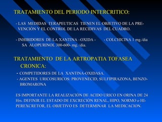 Provenecid Artritis gotosa | PPT