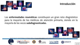 Sesión Académica del CRAIC "Artritis idiopática juvenil y artritis reumatoide"