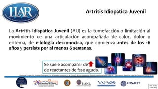Sesión Académica del CRAIC "Artritis idiopática juvenil y artritis reumatoide"