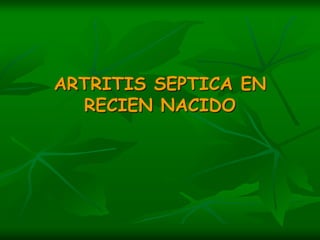 TRATAMIENTO QUIRURGICOPUNCIÓN Y LAVADO ARTICULARARTROSCOPIA: permite el lavado y aspirado bajo visión. Al inicio o después de punciones seguidas  sin resoluciónARTROTOMÍA : en AS de caderaLa artritis de cadera y de hombro son unaurgencia quirúrgica