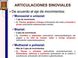ARTICULACIONES
FIBROSAS
 