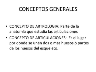 CONCEPTOS GENERALES ,[object Object],[object Object]