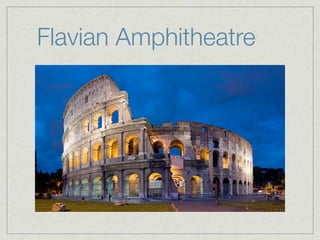 Flavian Amphitheatre
 