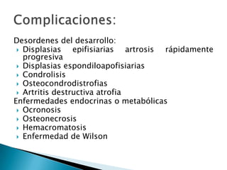 Artrosis | PPTX