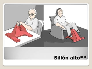 Sillón alto**
 