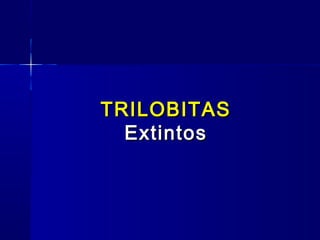 TRILOBITAS
  Extintos
 