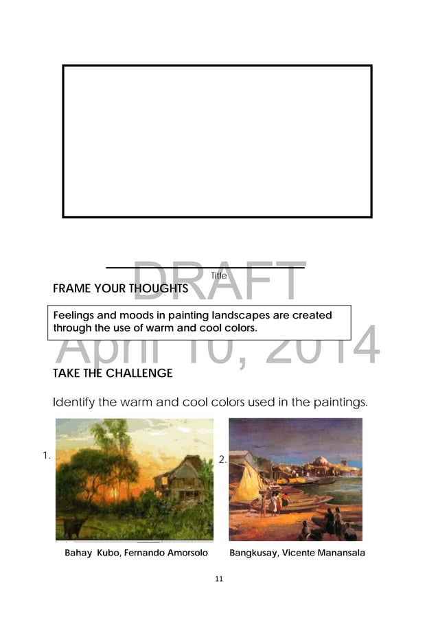 K TO 12 GRADE 3 LEARNING MATERIAL IN ARTS