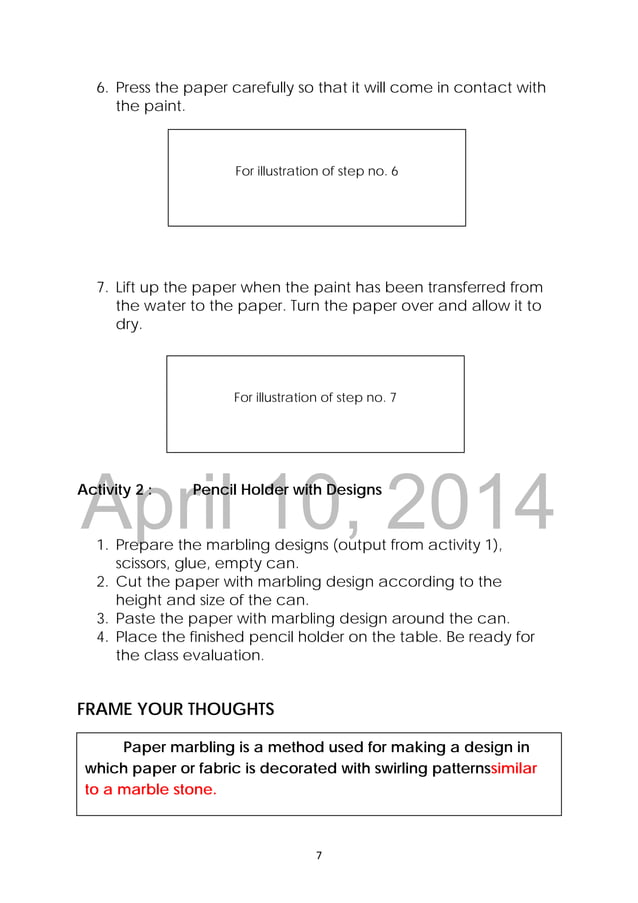 K TO 12 GRADE 3 LEARNING MATERIAL IN ARTS