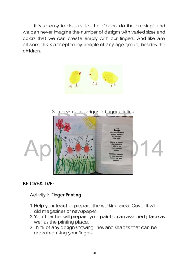 K TO 12 GRADE 3 LEARNING MATERIAL IN ARTS