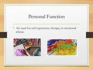 Understanding Arts and its importance on life | PPTX