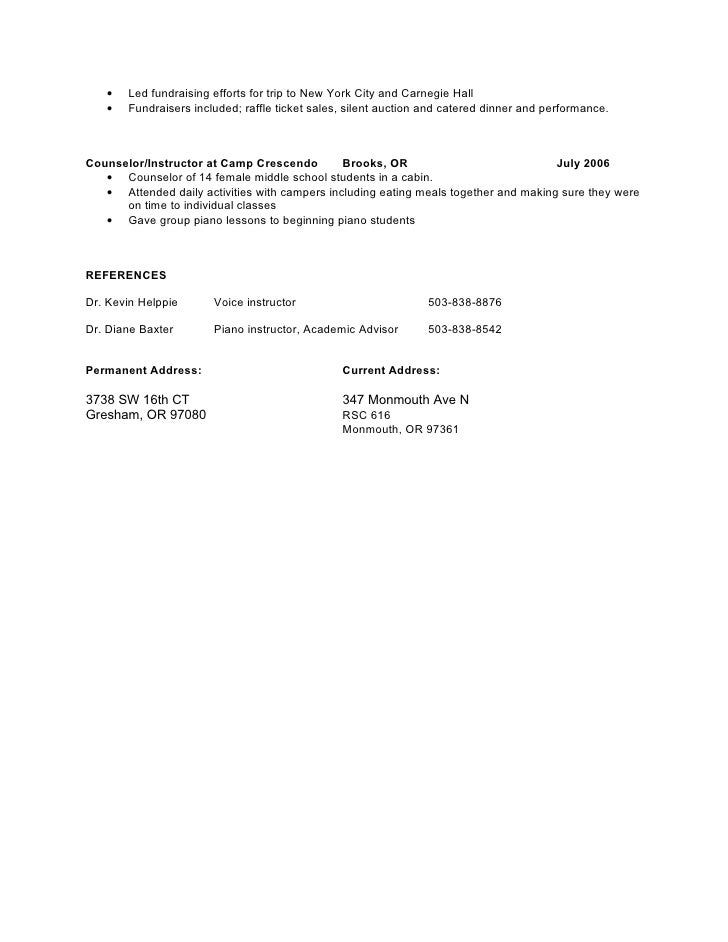 art administrator resume