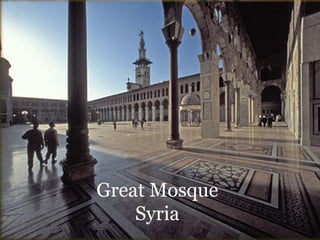 Great Mosque Syria  