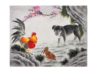 Painting Subjects or
Themes
1. flowers and birds
2. landscapes
3. palaces and temples
4. human figures
5. animals
6. bambo...