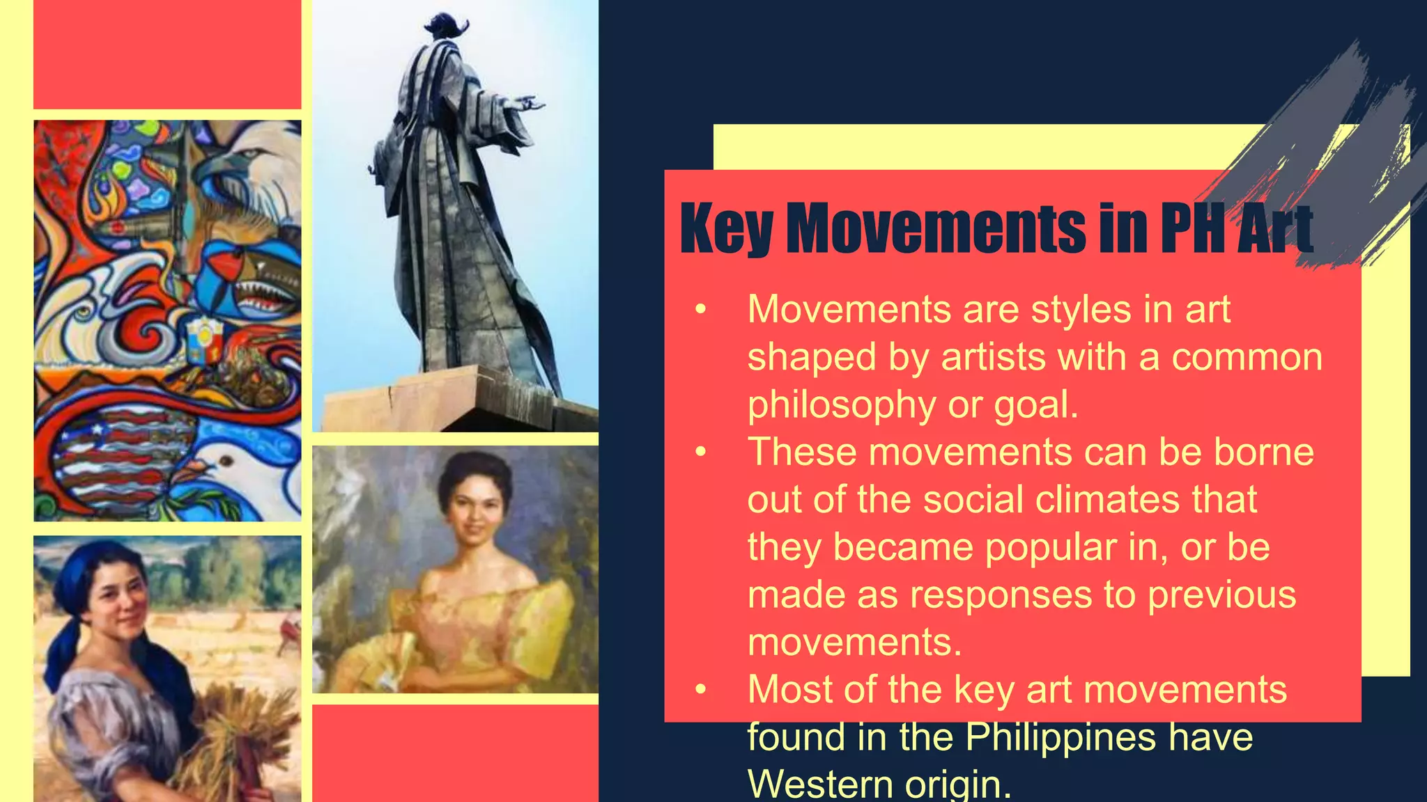 Key Design Movements Arts philippine art movement | PPTX