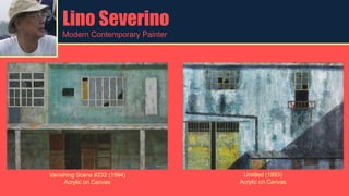 Lino Severino
Modern Contemporary Painter
Vanishing Scene #232 (1994)
Acrylic on Canvas
Untitled (1993)
Acrylic on Canvas
 