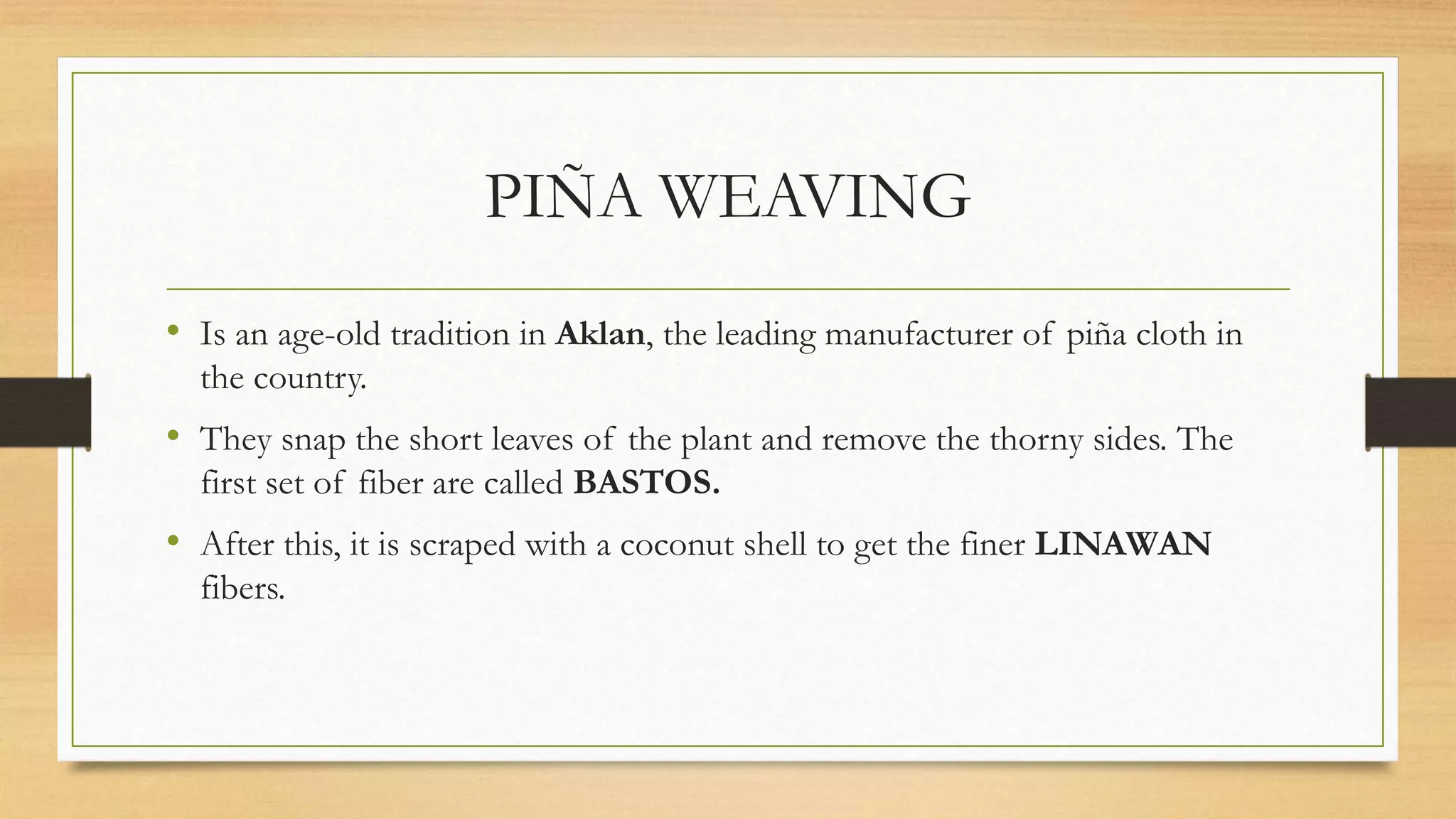 GRADE 7 ARTS AND CRAFTS OF VISAYAS | PPTX