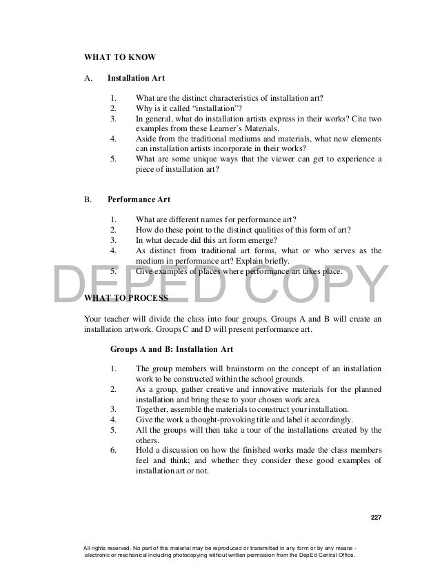 Grade 10 Arts Learning Material {Unit I MODERN ART}