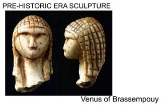 PRE-HISTORIC ERA SCULPTURE
Venus of Brassempouy
 