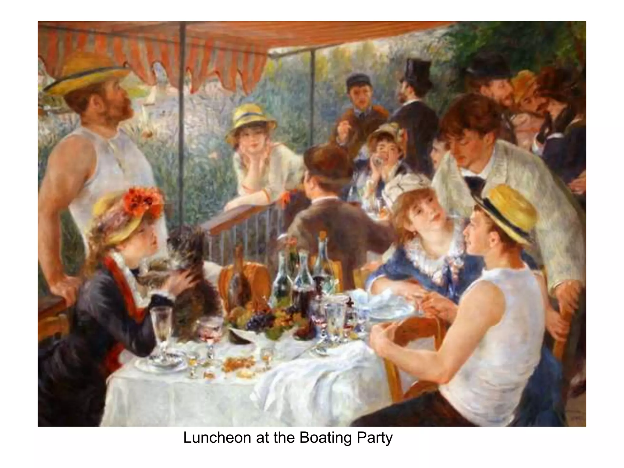 Luncheon at the Boating Party
 