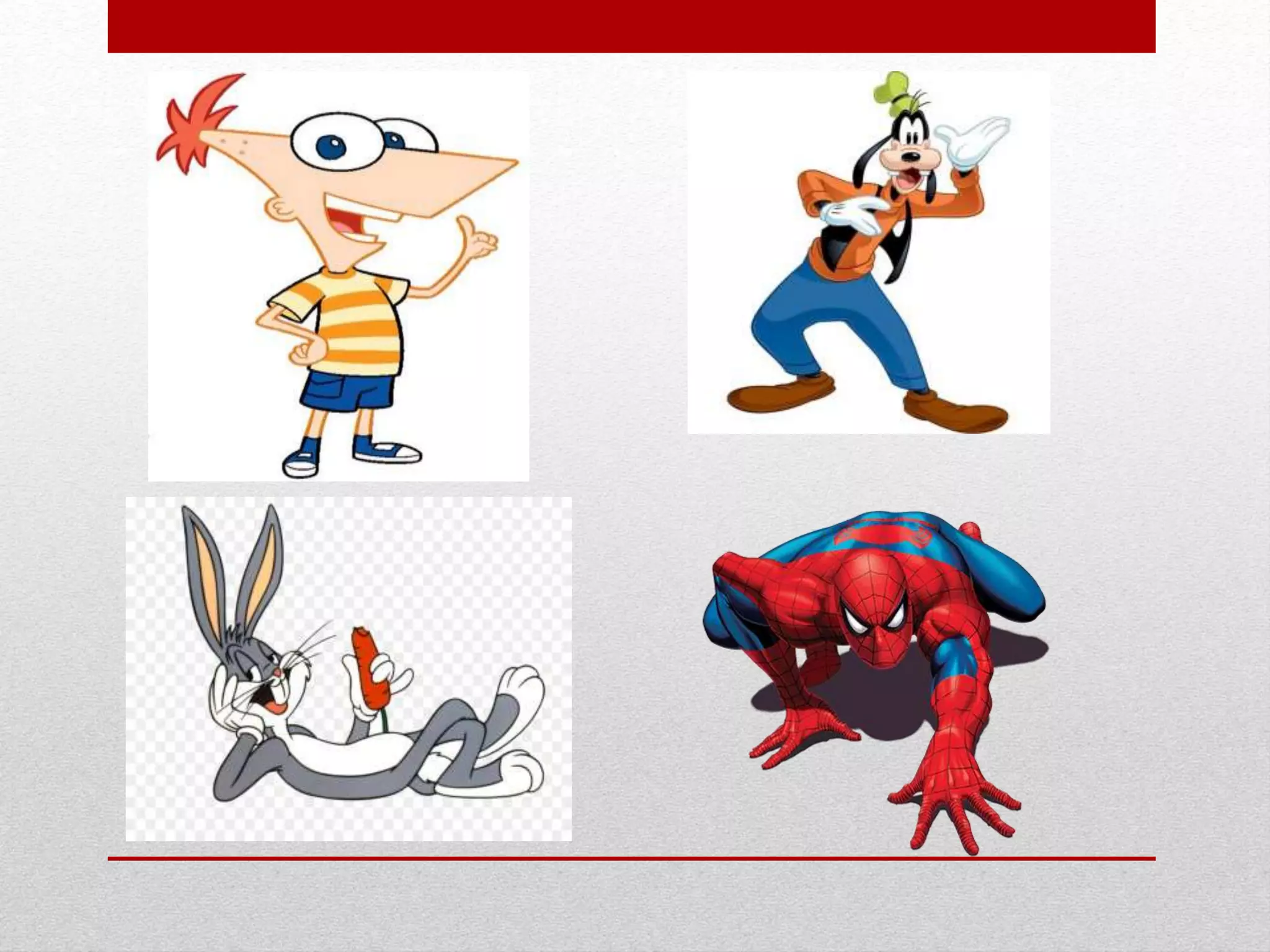 TYPES OF CARTOON! eXAMPLES PPT