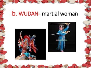 b. WUDAN- martial woman
 