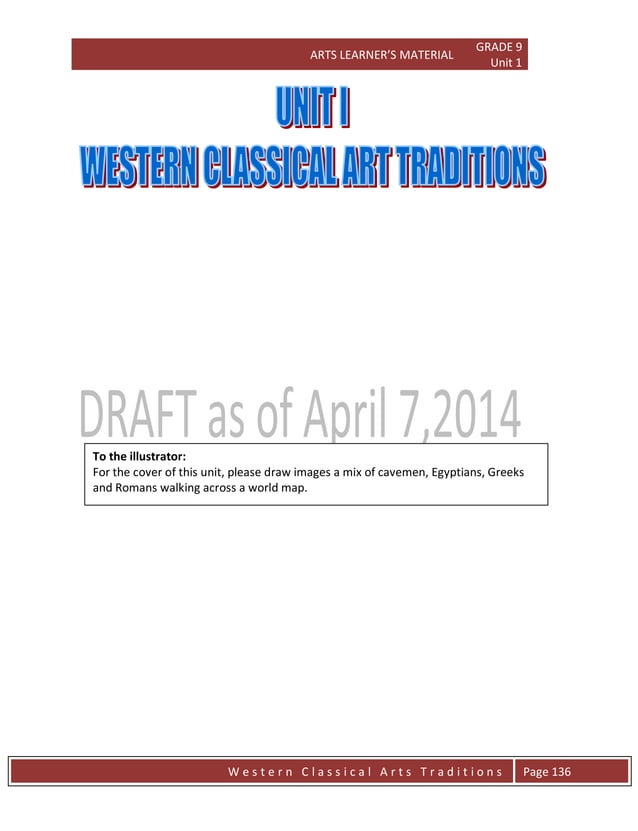 Mapeh Arts Grade 9 Pdf Design Fine Art