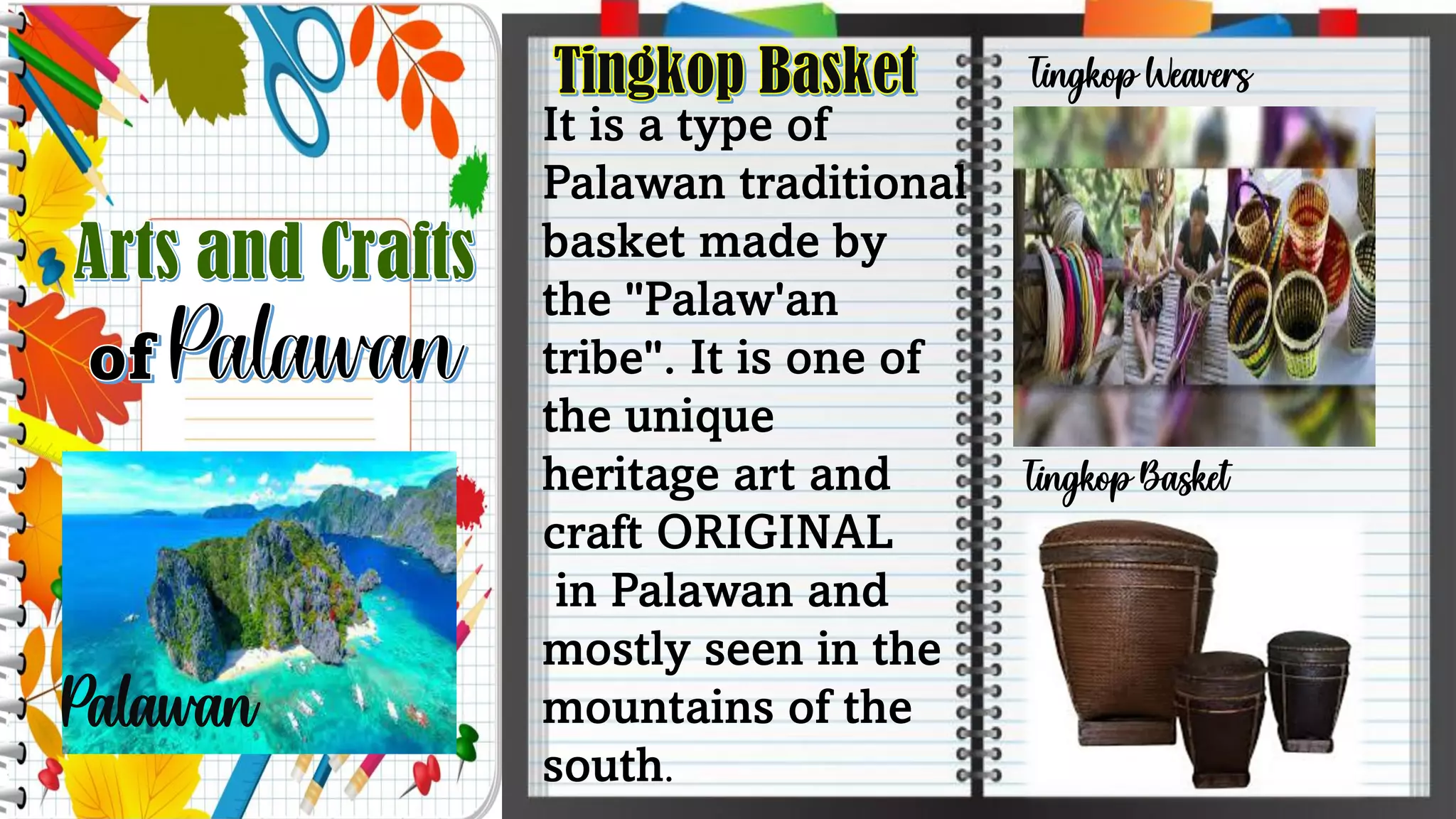 ARTS AND CRAFTS OF MIMAROPA MAPEH 7 ART LESSON PPT