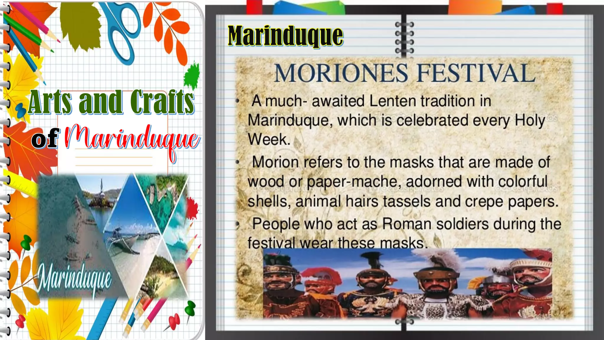 ARTS AND CRAFTS OF MIMAROPA MAPEH 7 ART LESSON PPT