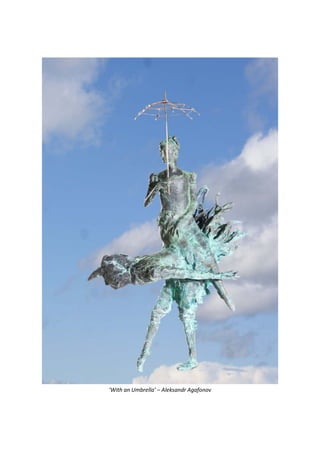 ‘With an Umbrella’ – Aleksandr Agafonov
 